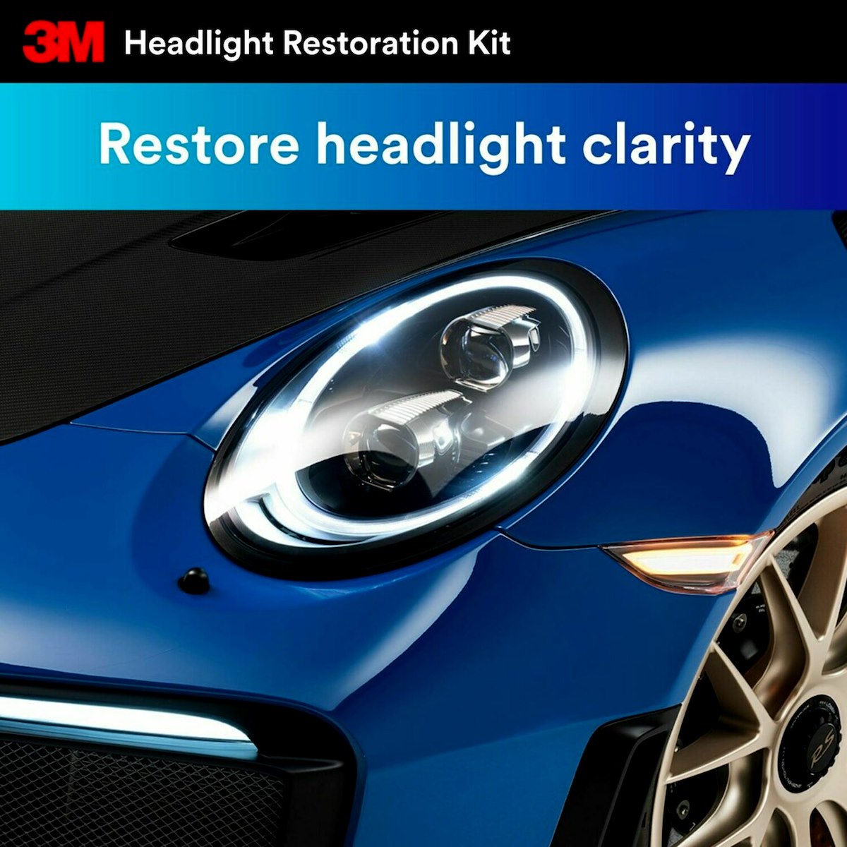 3M Headlight Restoration Kit - 39008