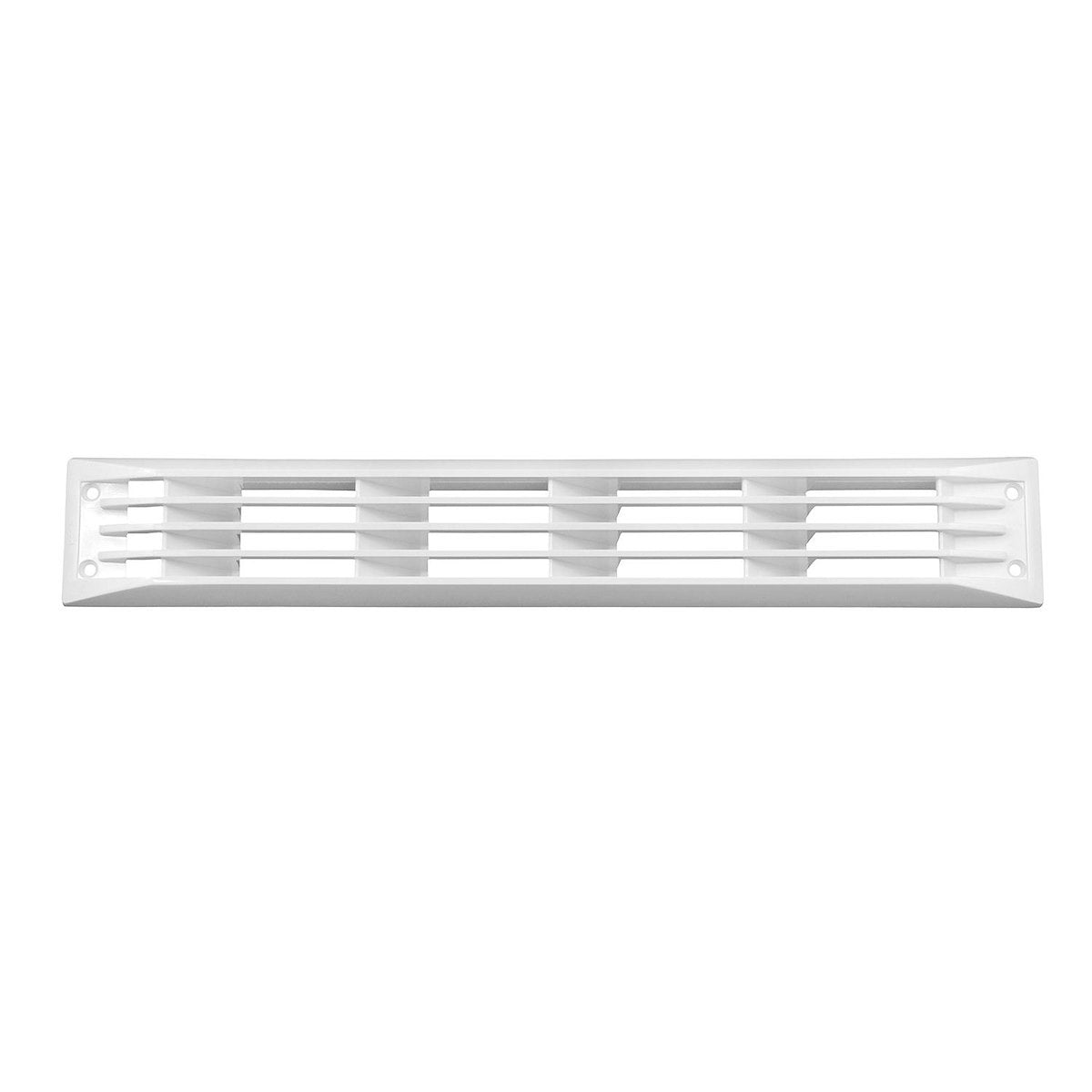Attwood Marine Bilge Vent, For Use With 1341 And 1342 Series Collector Boxes, Louvered Vent, White - 1494F1