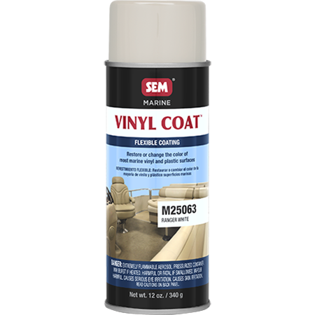 SEM Products Paint, Ranger White, 16 oz Aerosol Can - M25063