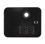 Lippert Water Heater Access Door, Replacement For Atwood 6 gal Water Heater, 15 in x 18-1/2 in, Black - 2022107538