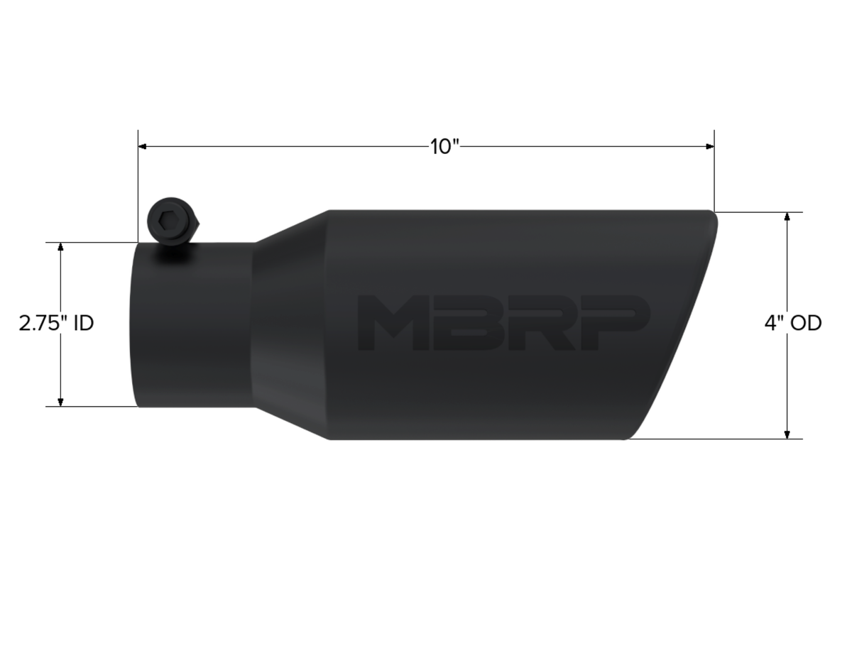 MBRP Exhaust Exhaust Tail Pipe Tip T5157BLK product image 2