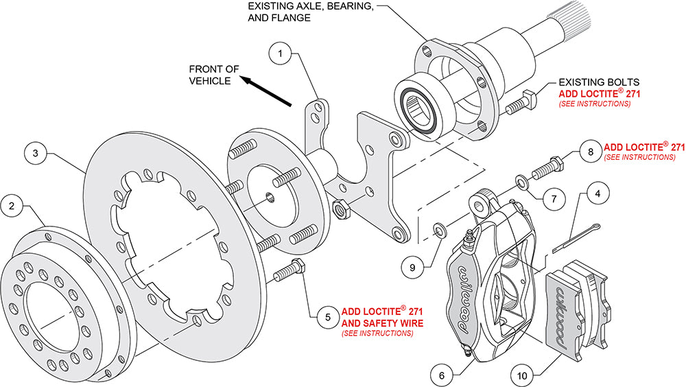 Wilwood Brakes Brake Systems 140-2119-BD product image 3