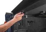 Extang Tonneau Cover, 2 Folds/3 Panels, Textured Powder Coated Matte Black, Aluminum - 80456