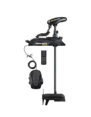 Minn Kota Trolling Motor, 55 lb Of Thrust, 45 in Shaft Length, 12 V - 1358355