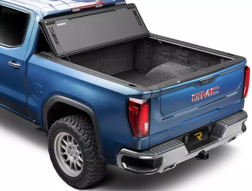 BAK Industries Tonneau Cover, BAKFlip MX4 EZ-Lift, 2 Folds/3 Panels, Textured Matte Black - 450146