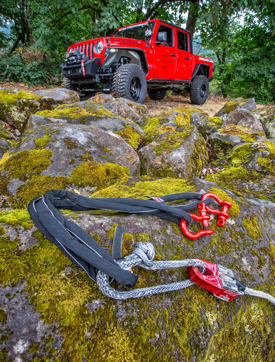 Factor 55 Shackle Rope, 7/16 in Diameter x 6 ft Length, Rated To 6930 lb Working Load Limit, 34650 lb Minimum Breaking Strength - 00338