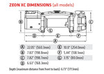 Warn Winch, ZEON XC 10-S, 12 V, 10000 lb Line Pull Capacity - 110510