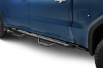 N-Fab Nerf Bar, 3 in Round Bent, Black Matte Textured Powder Coated, Steel - C1980CC-TX