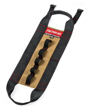 Factor 55 Tow Strap Organizer, Tan And Black - 00498