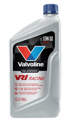 Valvoline Oil, VR1 Racing Oil, SAE 10W30, 1 qt Bottle, Case Of 6 - 679083