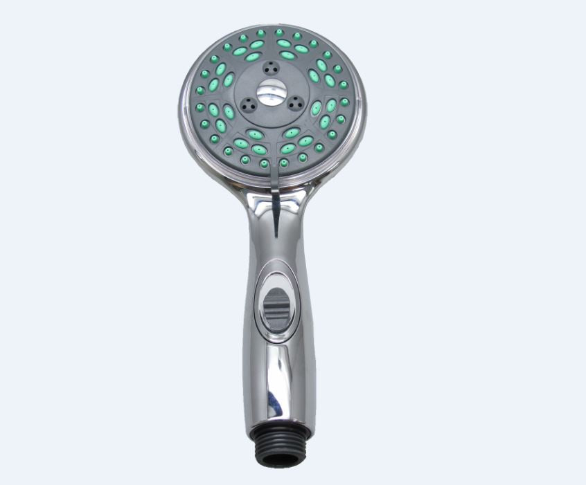 Empire Faucet Shower Head, 5 Function Massage Setting, Chrome Plated - CRD-DX-HD80C