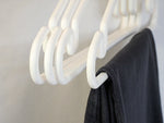 Tri-Lynx Clothes Hanger, White, Set Of 6 - 1200W