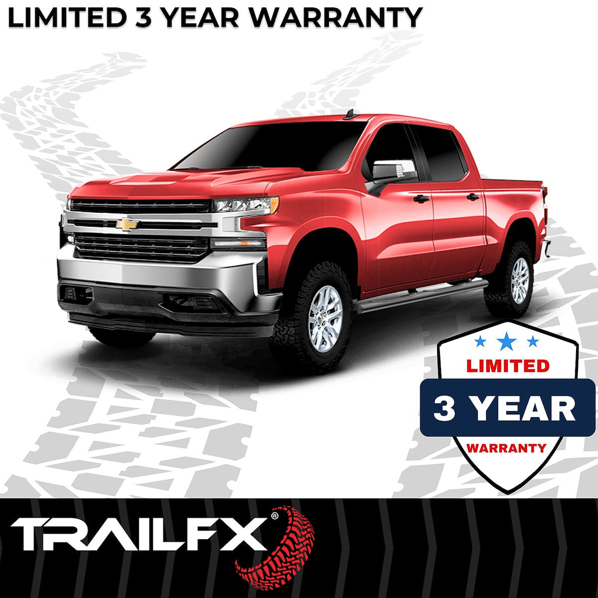 TrailFX Running Boards & Nerf Bars A1534B product image 8