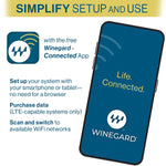 Winegard WiFi Range Extender, Uses Wifi And 4G LTE Coverage For Longer Broadcast Range, 802.11 b/g/n Connectivity, 2.4 GHz Band - WF2-435