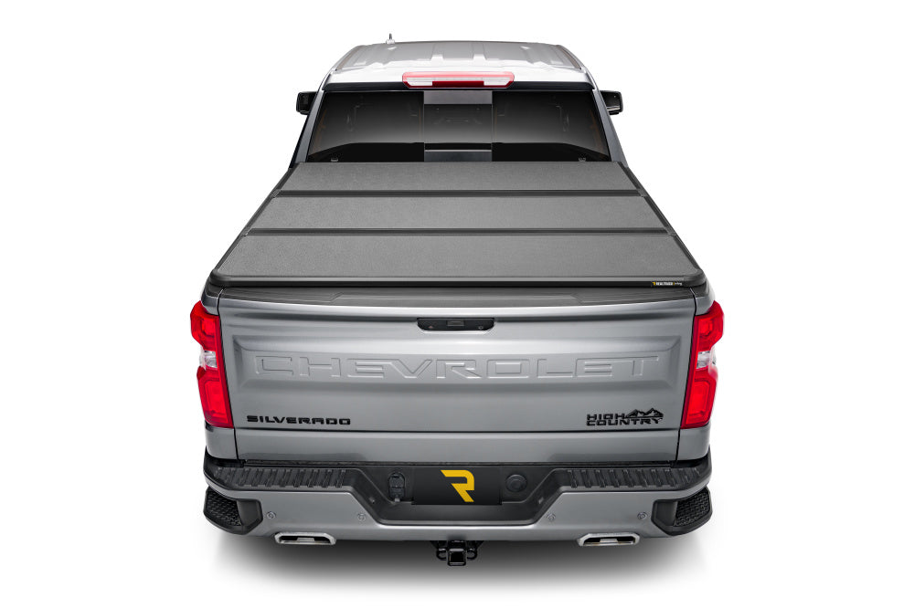 Extang Tonneau Cover, 2 Folds/3 Panels, Textured Black, 1 in Thick EnduraShield Panels With Aircraft-Grade Aluminum Frame - 88653