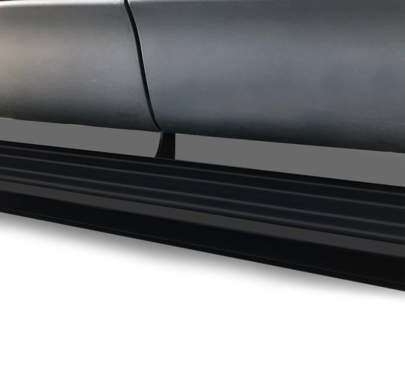 Black Horse Offroad Running Board, Black, Aluminum - PR-HOPIBK16