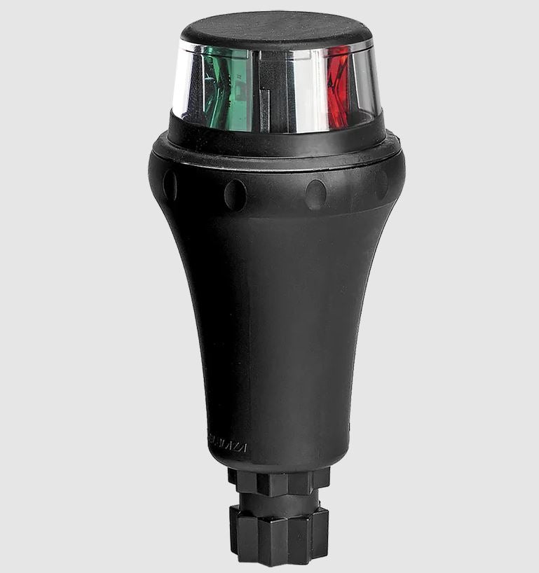 Railblaza Navigation Light, For Up To 36 ft Boats, 2.36 in Diameter x 5 in Height, Red/Green LED - 02-5005-11