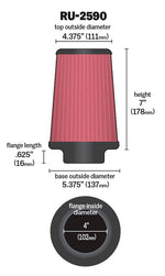 K&N Filters RU-2590 product image 7