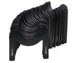 Valterra Sewer Hose Support, 15 ft Length, 4-1/2 in Sewer End Height x 7-1/4 in RV End Height, Black - S1500