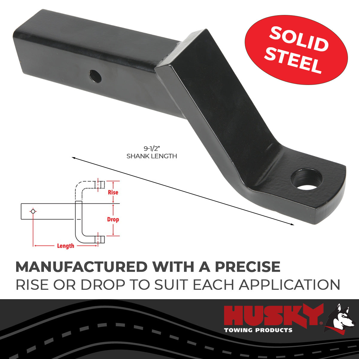 Husky Towing Ball Mounts, Hitch Balls & Shanks 33005 product image 2