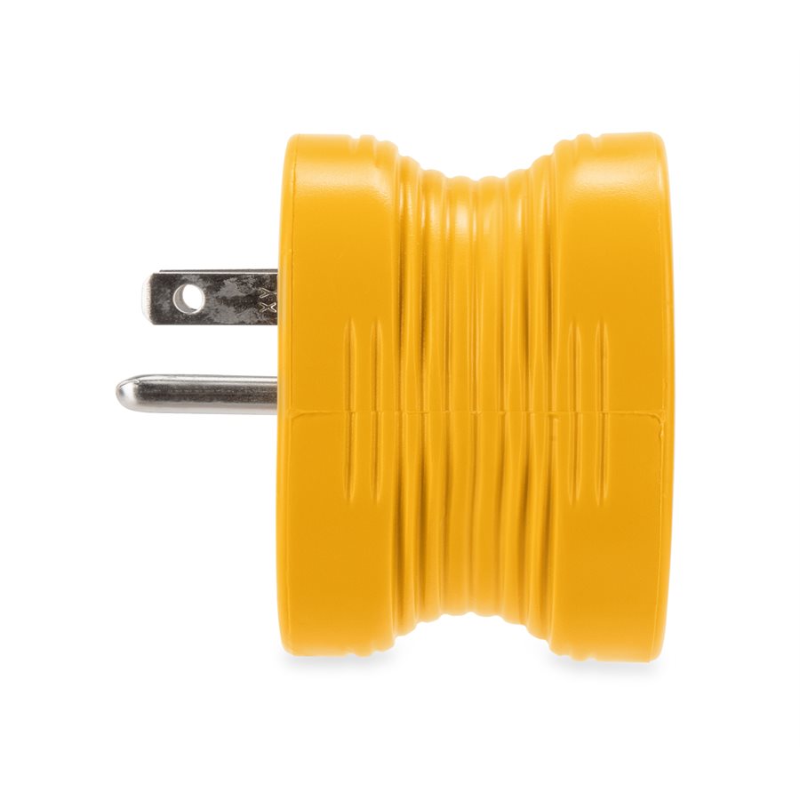 Camco Power Cord Adapter, 15 amp Male To 30 amp Female, 15 amp - 55222