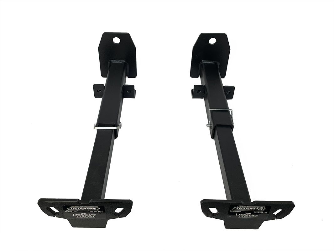 Torklift Camper Tie Down, No Drilling Required, Black, Forged Steel, Set Of 2 - F2012