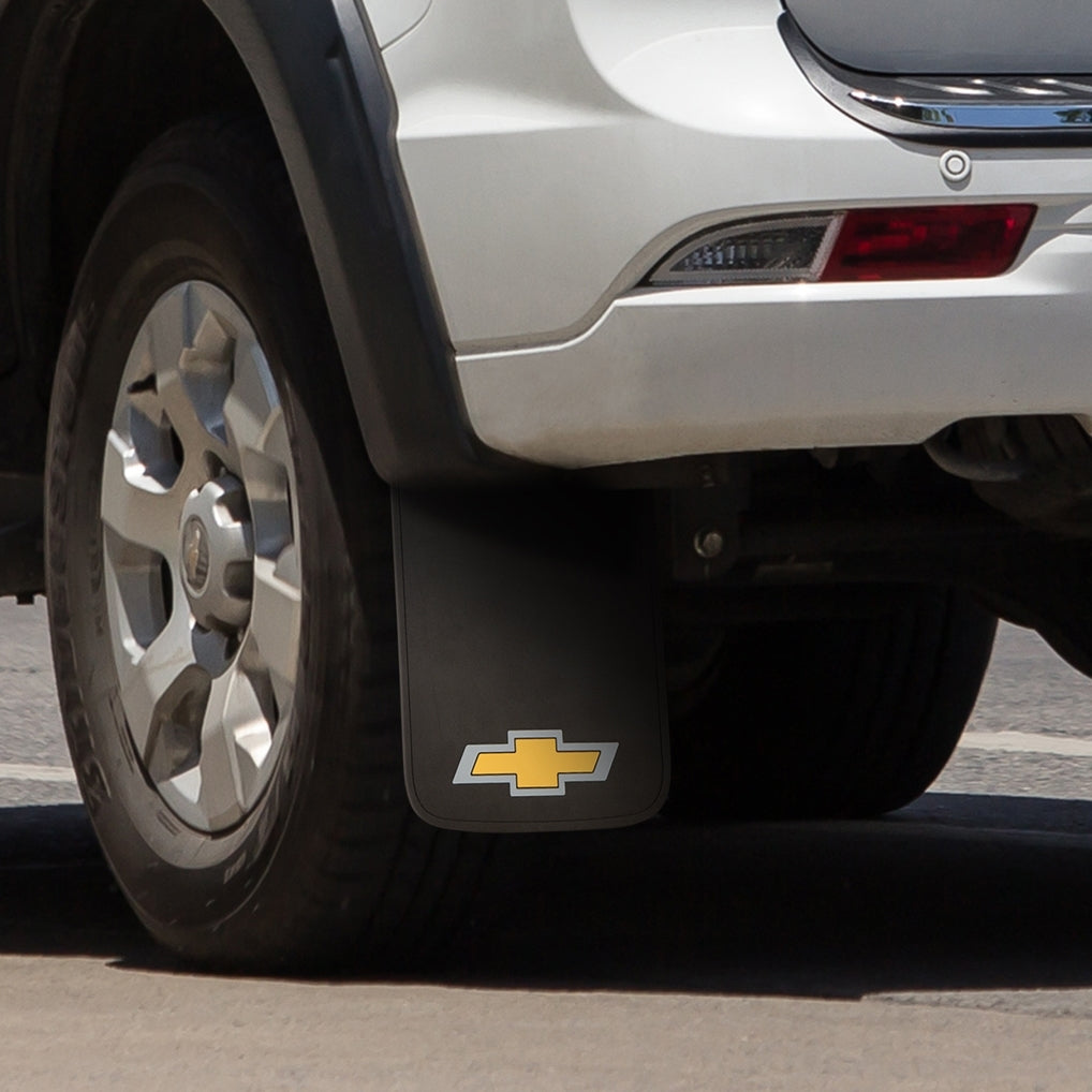 Plasticolor Mud Flap, Easy-Fit Series, Black, Set Of 2 - 000540R03