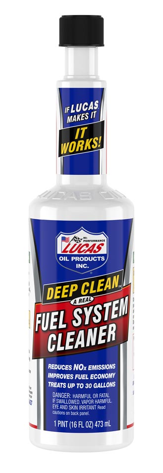 Lucas Oil Fuel Additive, Treats Up To 30 gal, 16 oz Bottle - 10512