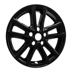 Coast2Coast Wheel Skin, 16 in, 10 Spokes, Gloss Black, Set Of 4 - IWCIMP423BLK