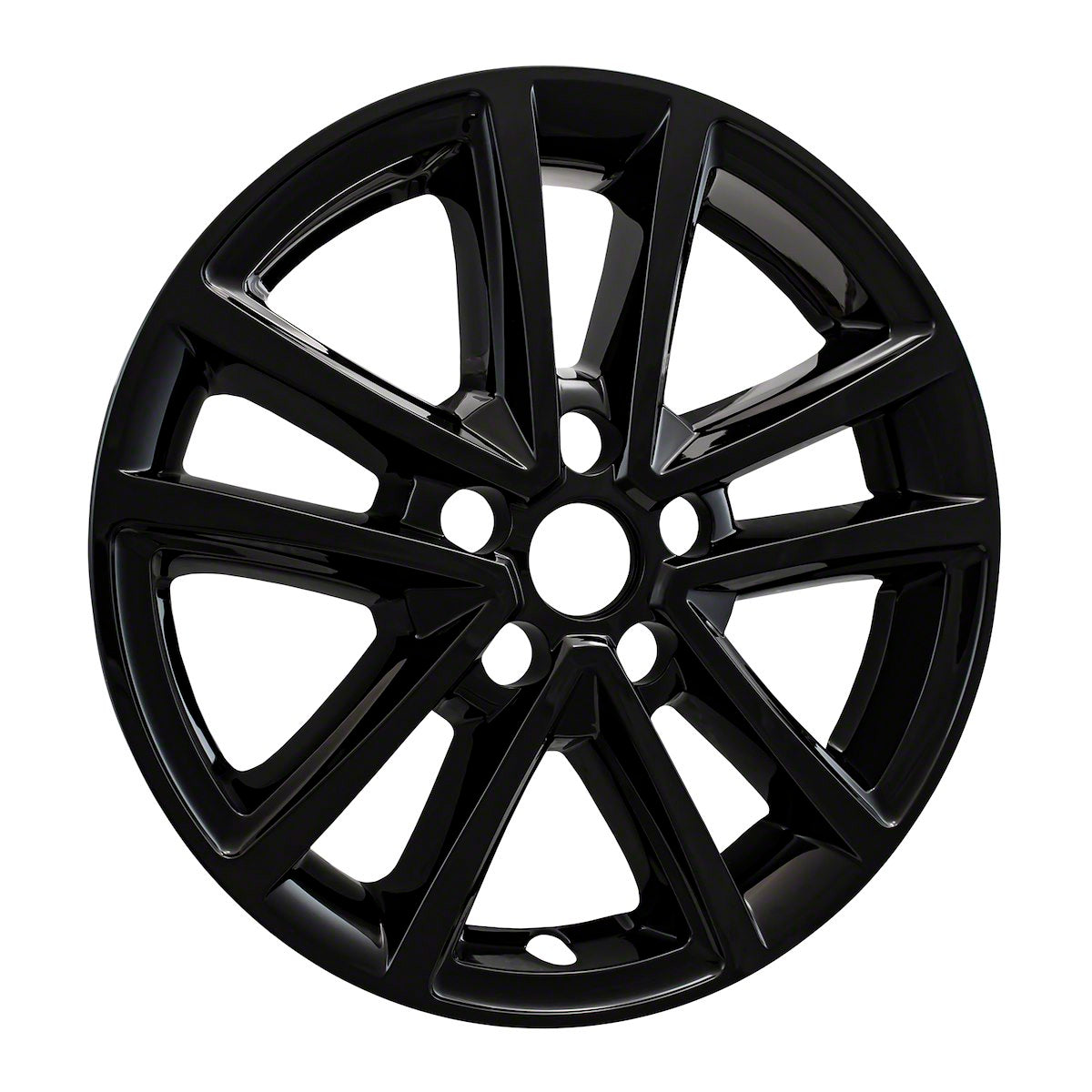 Coast2Coast Wheel Skin, 16 in, 10 Spokes, Gloss Black, Set Of 4 - IWCIMP423BLK