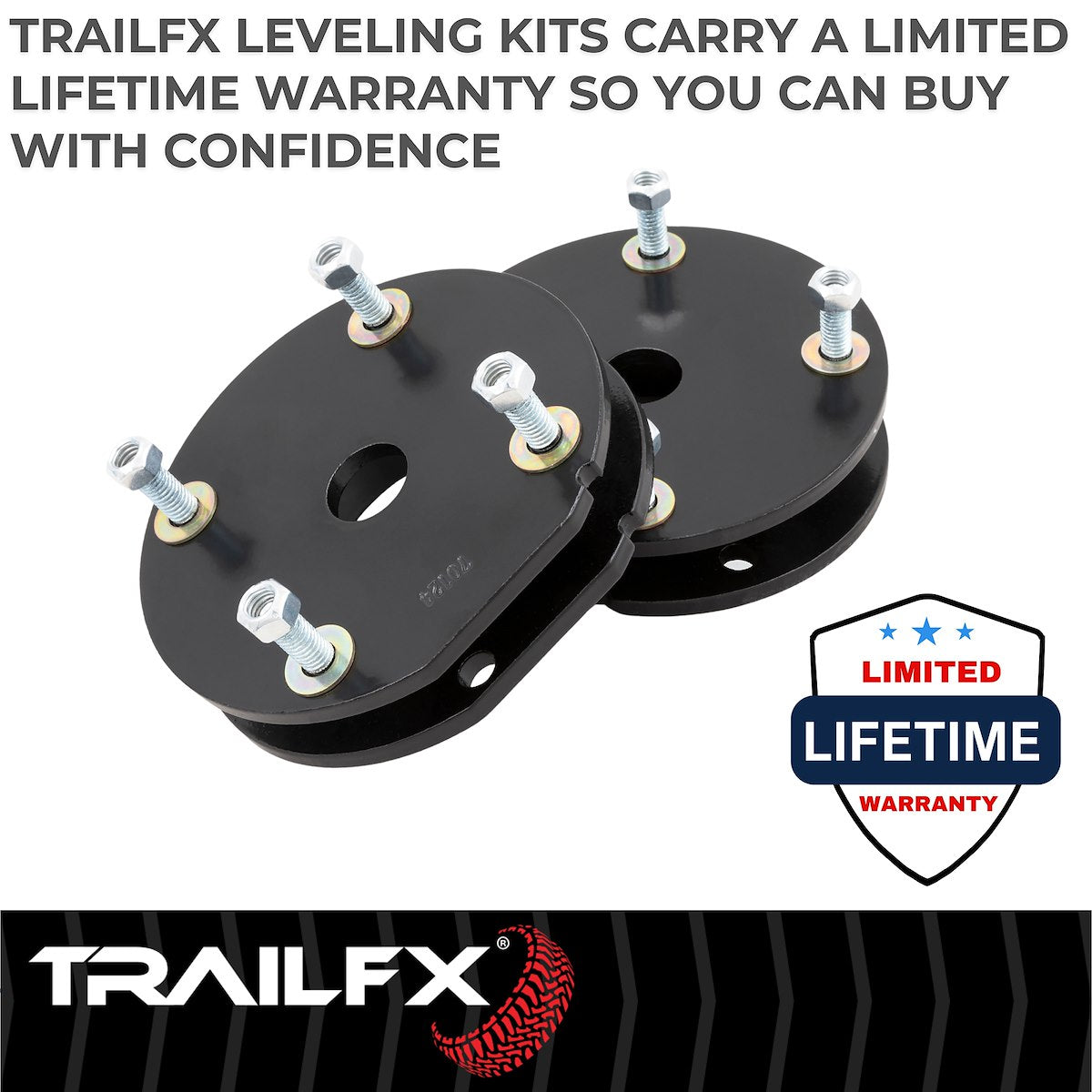 Suspension Pro Leveling Kit Suspension, 2 in Lift, Steel - T20LL2