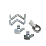 Dometic Water Heater Access Door Mounting Bracket, Steel, With 2 Brackets and Spring Latch - 91858