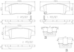 Brembo Brake Pads P83056N product image 4