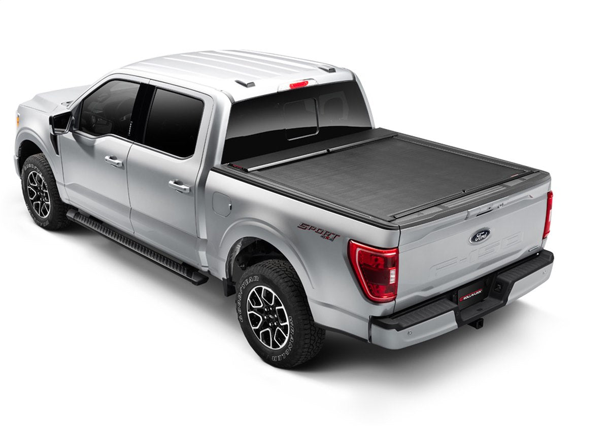 Roll-N-Lock Tonneau Cover, M-Series, Matte Black, Aluminum/Vinyl - LG131M