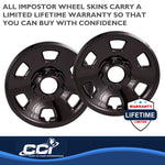 Coast2Coast Wheel Skins & Styled Wheel Covers IMP102BLK product image 3