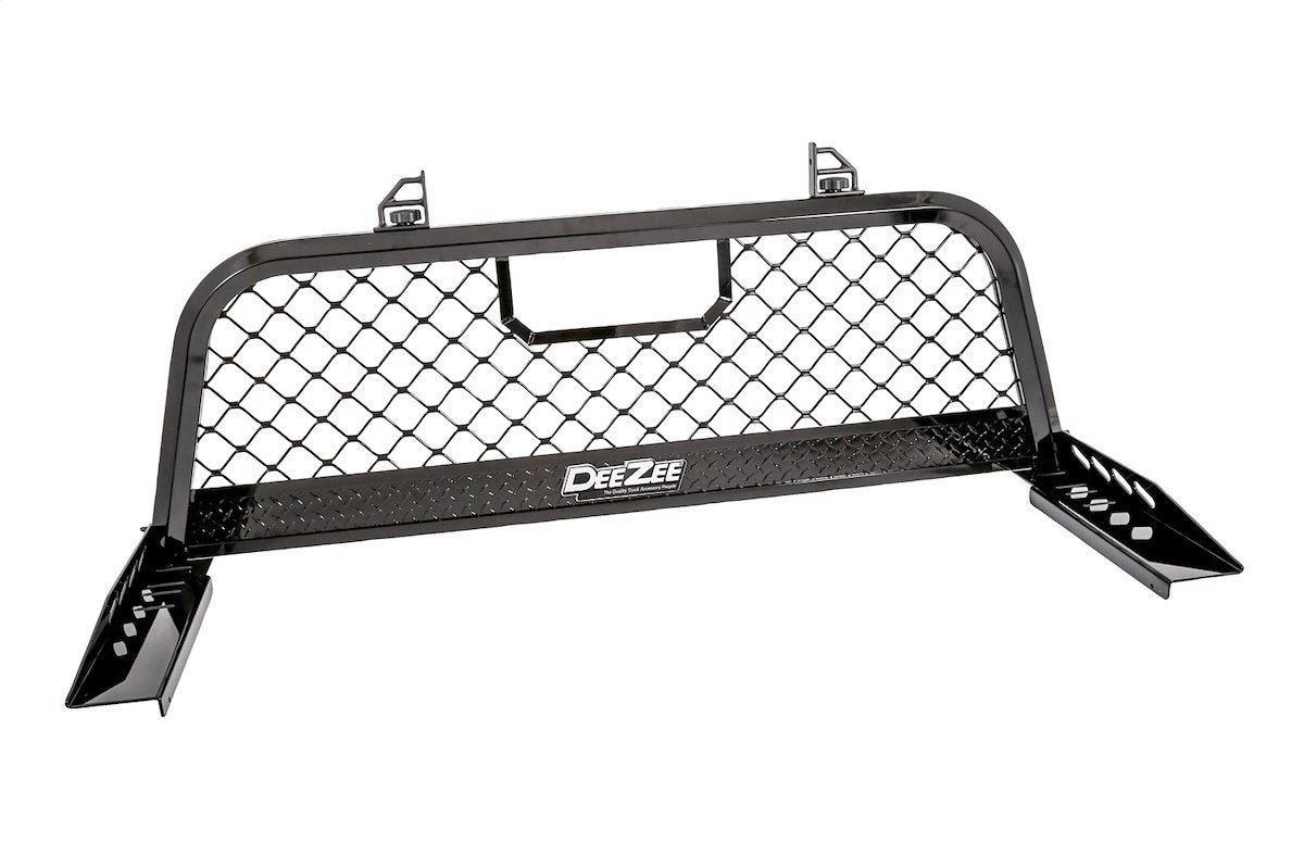 Dee Zee Headache Rack, Black Gloss Powder Coated Aluminum - DZ95058RB