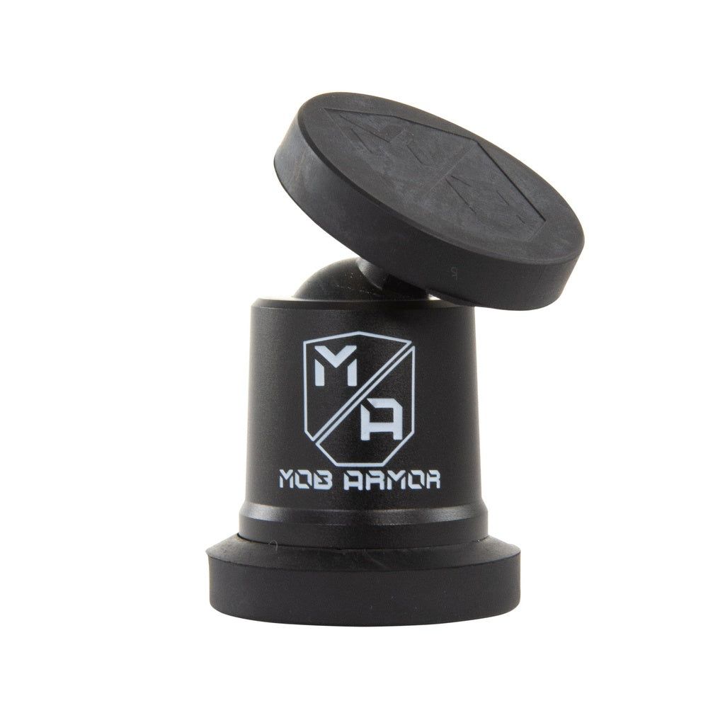 Mob Armor Cell Phone Mount, 90 lb Capacity Magnetic Mount, Black, Billet Aluminum - MOBN-MX-BLK