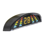 BrandMotion Parking Aid System, With 4 Ultrasonic Sensors, With Distance Readout LED Display - 9002-3010