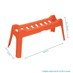Camco Sewer Hose Support, With 5 Graduated Height Sections From 8-1/2 in To 10-1/2 in, Set of 5 - 43072