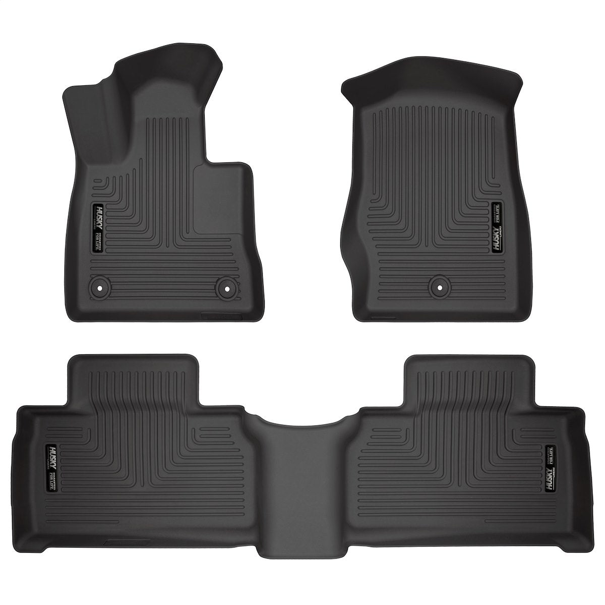 Husky Liners Floor Liner, Black, 3 Piece - 99321