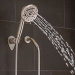 Oxygenics/ ETL Shower Head, Hand Held With 72 in Hose, With 10 Function Spray Settings, 5 in Outer Diameter - 51479