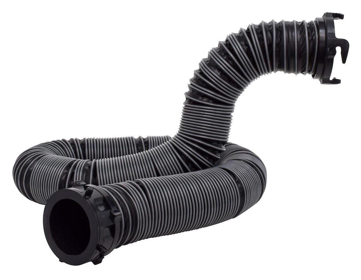 Valterra Sewer Hose, 10 ft Extended Length, 38 in Compressed Length, 3 in Diameter - D04-0610