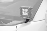 Dee Zee Driving/Fog Light Mounting Bracket, Texture Black, Black, Steel, Set Of 2 - DZ1076