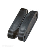 RV Designer Door Catch, Black, Set Of 2 - L607