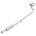 BRE Exhaust Exhaust System Kit, Direct-Fit Exhaust Series Cat-Back System, Aluminized Steel, 2 in Pipe Diameter - 106-0078