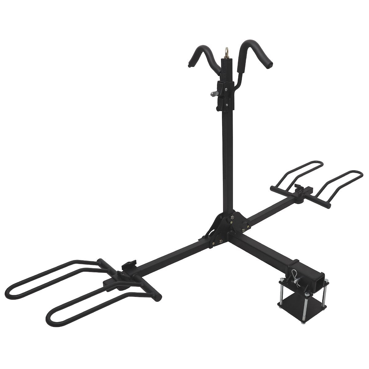 Stromberg Carlson Bike Rack, 2 in Receiver Hitch Mount, Holds 2 Bikes, Up To 80 lb Weight Capacity - BC-202BA