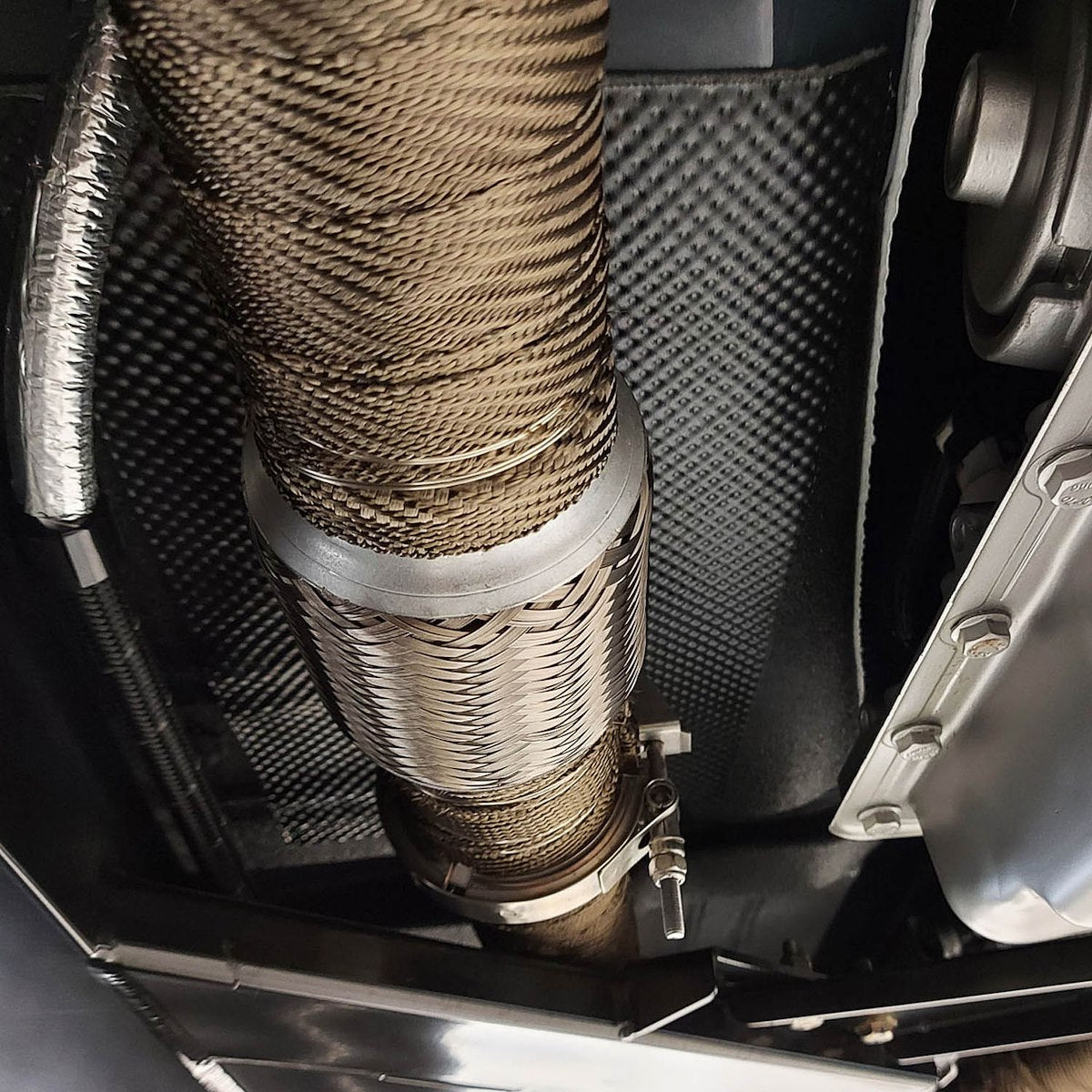 Design Engineering Exhaust System Wrap, 50 ft Roll, 1 in Width - 10126