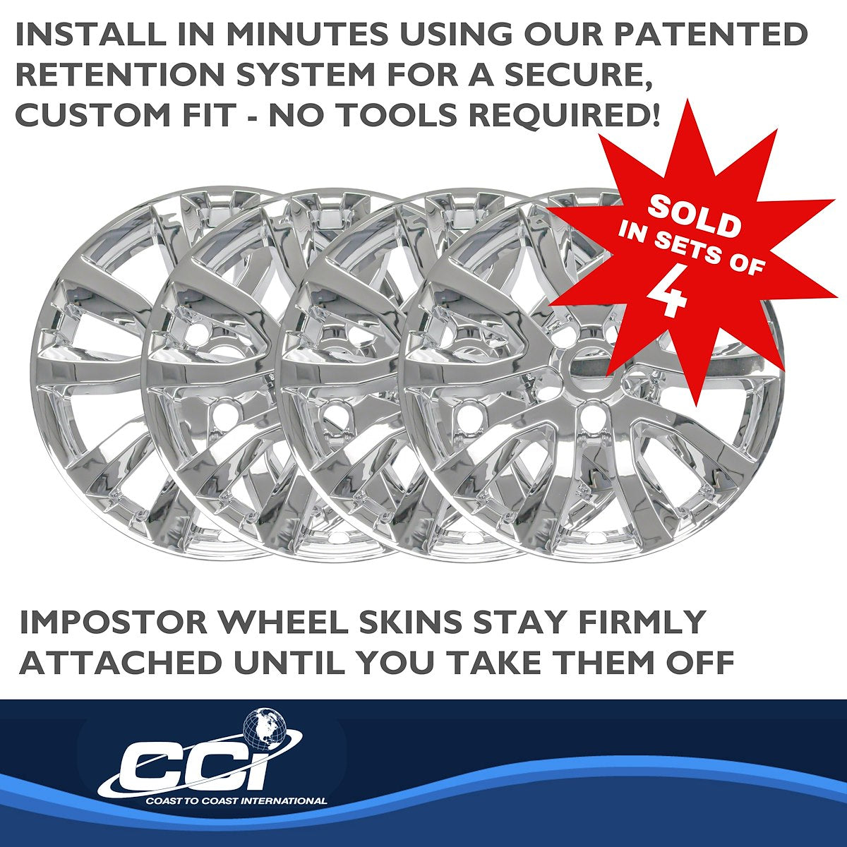 Coast2Coast Wheel Skins & Styled Wheel Covers IWCIMP433X product image 4