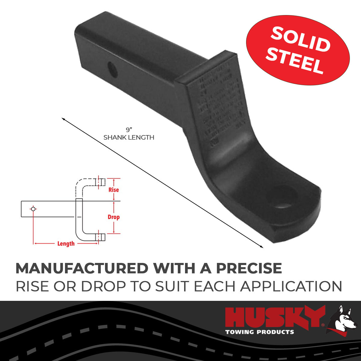 Husky Towing Ball Mounts, Hitch Balls & Shanks 31360 product image 2