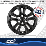 Coast2Coast Wheel Skins & Styled Wheel Covers IMP511BLK product image 3